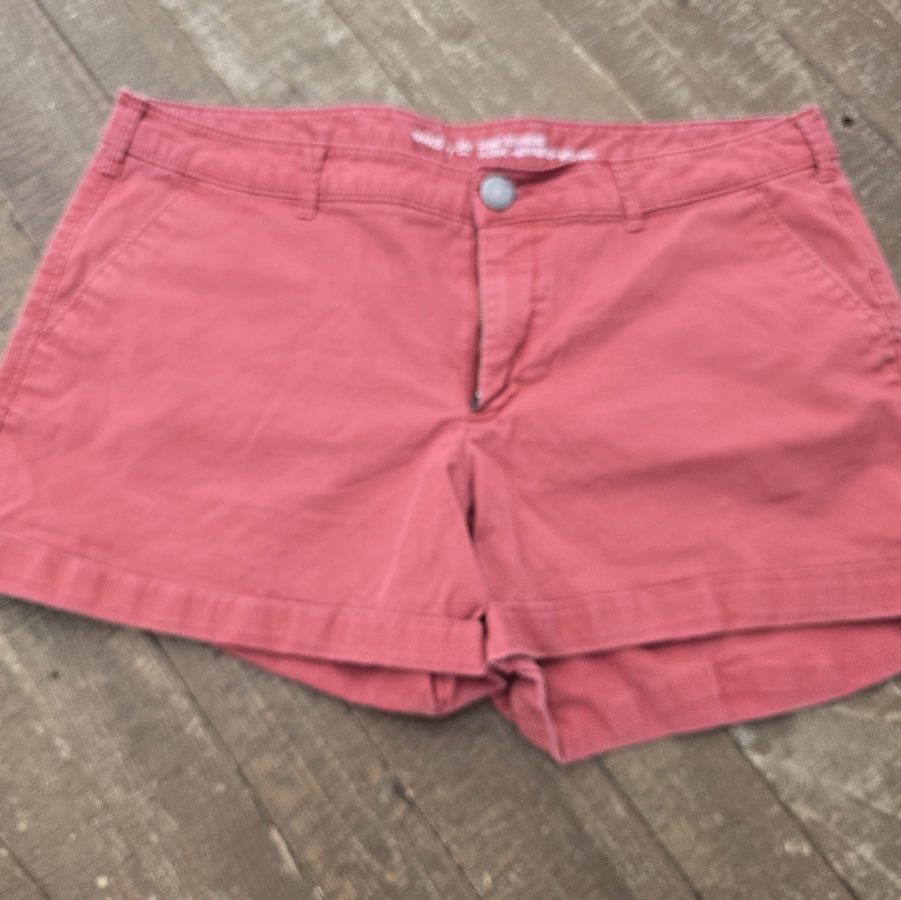 GAP Salmon Skinny Boyfriend Short Beach Feastival Summer Coastal